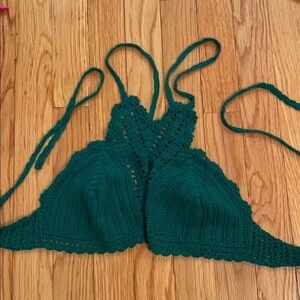 Greek Handmade Crochet Crop Top